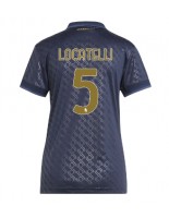 Juventus Manuel Locatelli #5 Tredjedrakt Dame 2024-25 Korte ermer